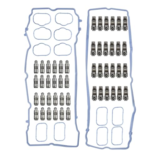 24Pcs 3.6 Rocker Arm and Lifter Kit Fits for Chrysler 200 300 Fits for Jeep Grand Cherokee Wrangler Fits for Dodge Challenger Charger Journey Fits for Ram 1500 3.6L Pentastar 5184296AH 5184332AA