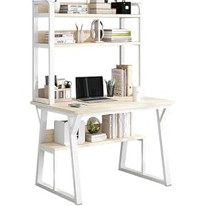 【最終値下げ済早い者勝ち·美品】PCデスク　シェルフデスク　袖机　棚付き 楽天市場】【楽天1位】机上ラック 机上台 幅90cm/110cm 1段/2段 デスク