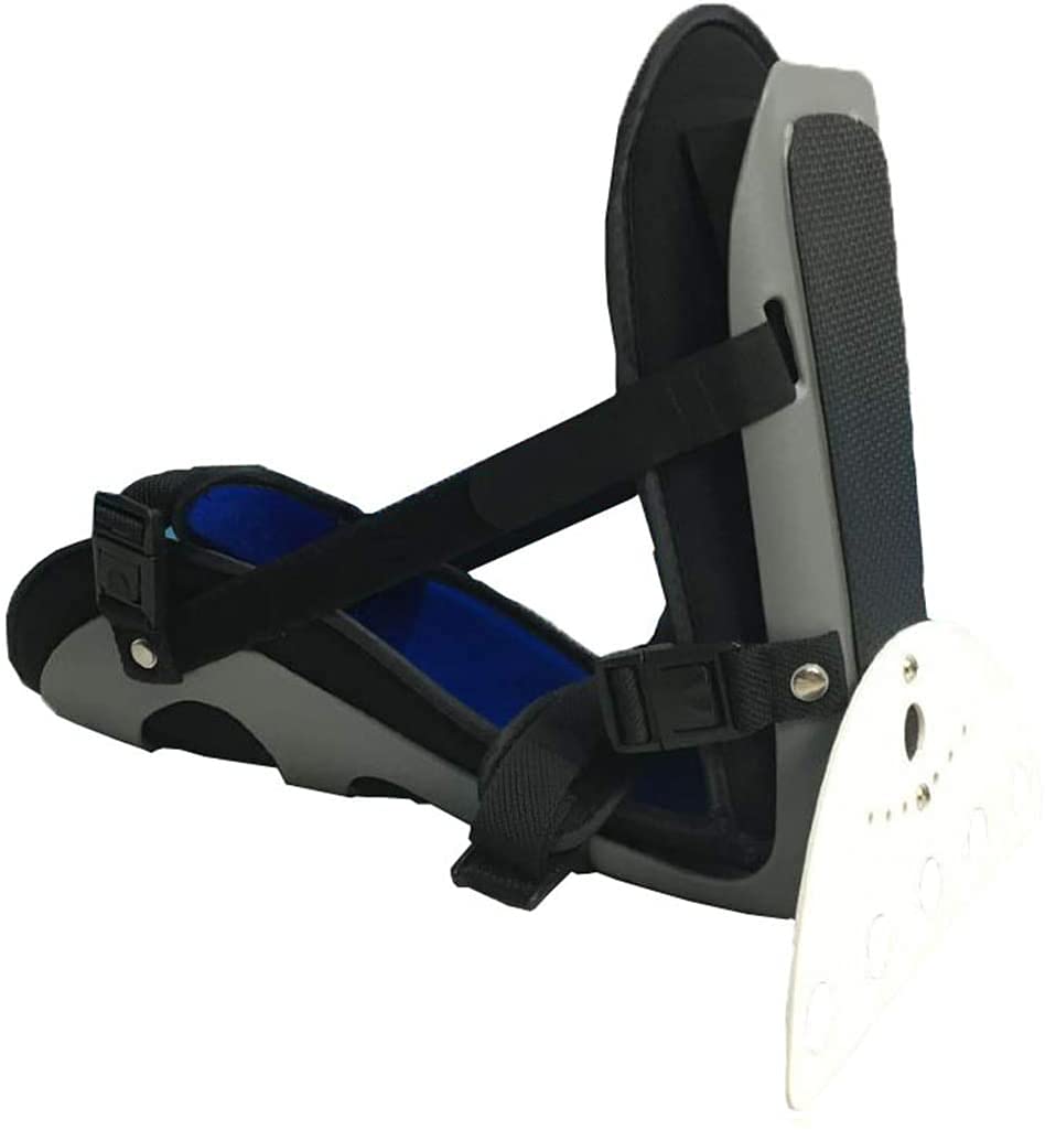 Ortesis para caída de pie Tobillera Férula Protectora para caída de pie Férula Protectora Adecuada para Lesiones de Tobillo Fracturas Fascitis Plantar Talones y Uso Nocturno (Tamaño: Grande)