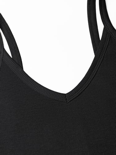 GKBK Spaghetti Strap Tank Top for Women Slim Fitted Crop Layering Cami — view 6