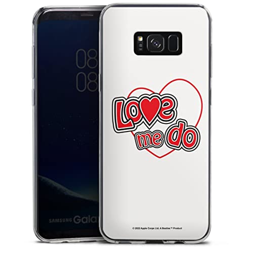 DeinDesign Coque Slim Compatible avec Samsung Galaxy S8 Plus Coque Ultra Fine Coque en Silicone Ultra Fine Love Me Do The Beatles Musique - Les Beatles, Paul McCartney, John Lennon, RIngo Starr, George Harrison DeinDesign Coque Slim Compatible avec Samsung Galaxy S8 Plus Coque Ultra Fine Coque en Silicone Ultra Fine Love Me Do The Beatles Musique