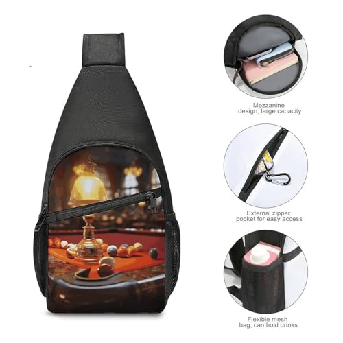 Bolso estilo bandolera para viaje y senderismo miniatura 5