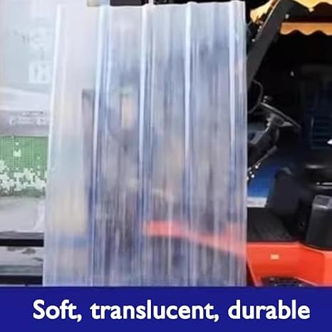 Plastic Roofing,Roofing Cladding Insulating Polycarbonate Sheet Plastic Roof Panel Pool Roofs, Garden Fences(0.9x1m/2.95x3.28ft)
