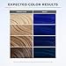 XMONDO Hair Color Super Blue Hair Healing Semi Permanent Color | Vegan Formula with Hyaluronic Acid to Retain Moisture, Vegetable Proteins to Revitalize, and Bond Boosting Technology, 8 Fl Oz 1-Pack