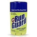 Run Guard Original Anti-Chafing Balm - Highly Effective USA Made Chafe Stick for Runners & Athletes - Sweat & Water-Resistant Formula - Sports Running Anti Chafe Soothing Balm Stick - 40g