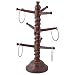 The Indian Arts Decor Sheesham Wooden Bangles Stand, Bangle Hanger,Glass Bangle Tree Indian Wood Bracelet Jewelry Stand Display Holder Rack