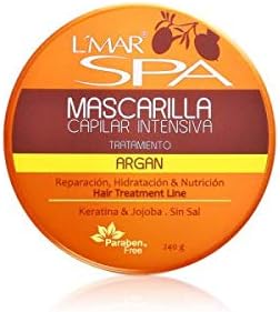 L'Mar Spa Argan Oil Mask Profesional Hair Care | Mascarilla con Aceite Argan para Cabello Cuidado Prosesional 8.1oz-240gr