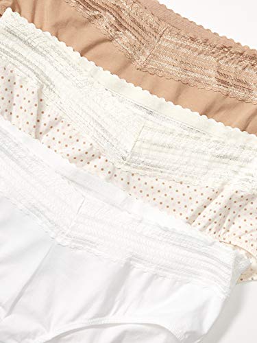 Image of Warner's womens Blissful Benefits No Muffin 3 Pack Hipster Panties