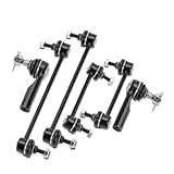 Replacement Parts for 6X Front&Rear Sway Bar Link&Tie Rod End for Mazda Protege 2001-2003 Protege5