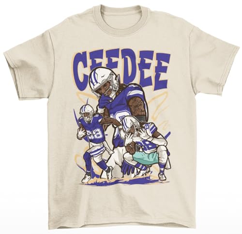CeeDee Lamb Cartoon Style Dallas T-Shirt