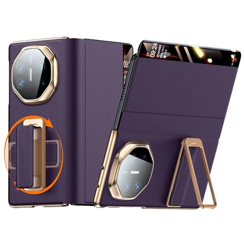 Étui Huawei Mate X5 cuir anti-choc avec béquille et dragonne
