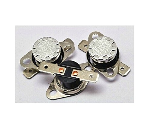 10Pcs KSD301 AC 250V 10A 0C-92C 5/10/15/40/50/60/85CDegree NC Normal Closed Temperature Control Switch Thermal Thermostat Sensor - (Color: 20C)