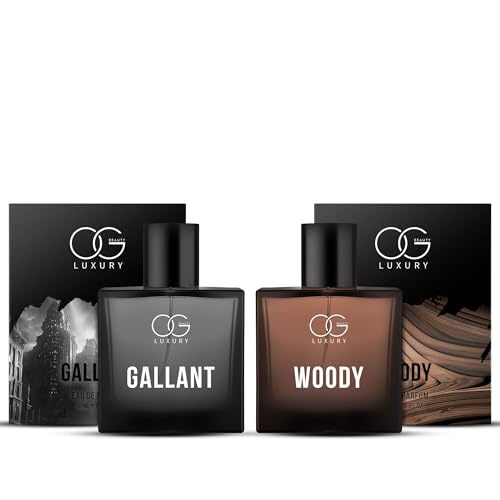Image of OG BEAUTY Luxury Prime Legacy Duo Parfum | Long-Lasting Eau De Perfume for Man | Classic Scent | 2 x 50ml Gift Set