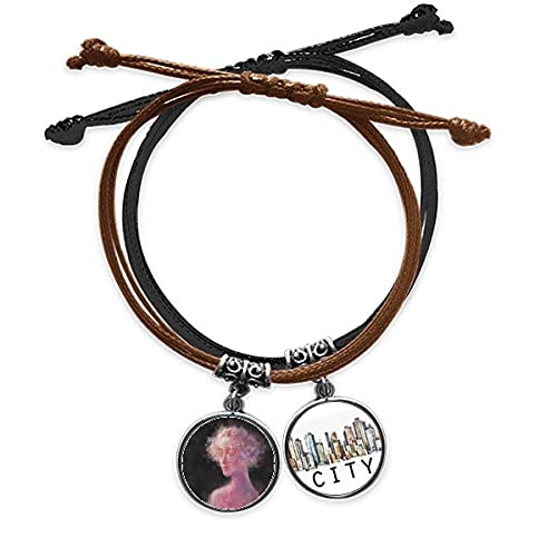 Peinture à l'huile de xjj bracelet cuir sidi : le cadeau artistique idéal
