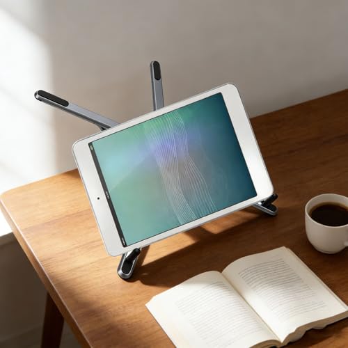 Base plegable de aluminio ajustable para laptops 10-16" miniatura 3