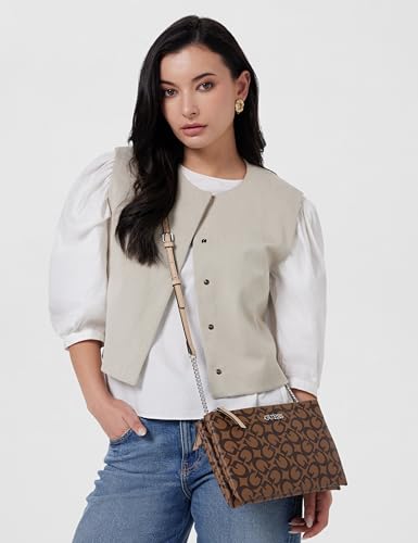 Image of Guess Women's Brand Logo Sling Bag| Ladies Purse Handbags | Gift For Ladies