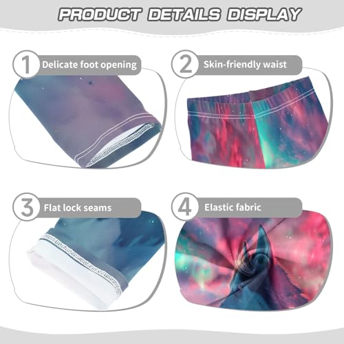 Bolaz Toddler Girls Leggings Printed Yoga Pants Leggings Sled Dog for Kids3