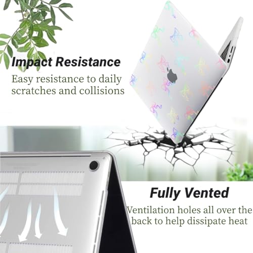Carcasa MacBook Pro 13 A1278 diseño resistente de plástico con lazo fluorescente 4