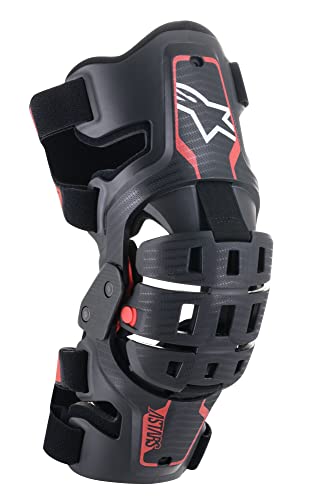 Alpinestars 6540520-13-OS: Bionic 5S Youth Knee Brace Black/Red