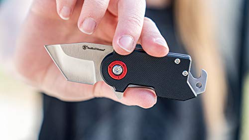 Faca dobrável Smith & Wesson Benji, 6,35 cm, preto