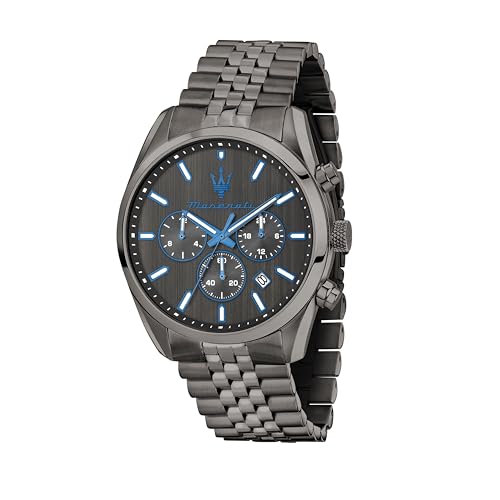 Maserati Montre Homme multifonction montre analogique gris