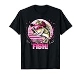 Fishing Women's Reel Girls Fish Fishing Girls That Like Pink T-Shirt
