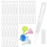 Dancepandas Lipgloss Behälter 30PCS Leerer Stift zum Aufdrehen mit Pinsel Leere Twist Pen Leer Transparent Leere Nagelöl Stift für Nagelhaut Oel Applikator, Nagelöl Pflege