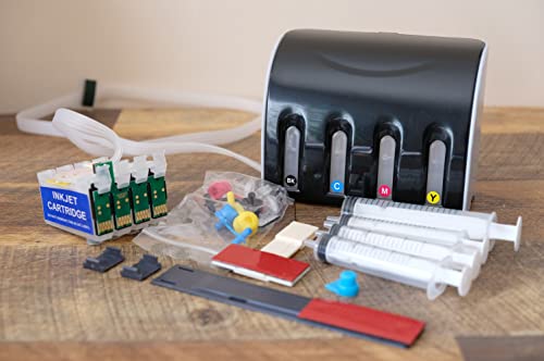 Kit d'encre vide CISS ECOPRO pour imprimantes Workforce WF-7720 WF-7620 et WF-3640