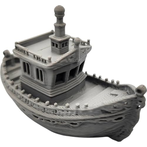 High Detail Benchmark Boat Miniature – Precision Test Model