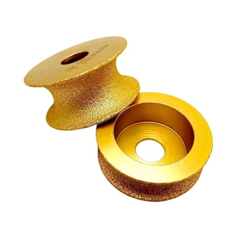 Meuleuse d'angle : roues de profilage diamant 75mm pour marbre et granit