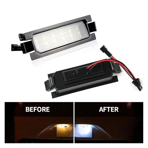 Lámpara luz placa matrícula LED coche de alta visibilidad para Hyundai i30 Accent 2PCS 2