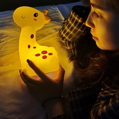 Lámpara nocturna infantil de silicona recargable USB miniatura 5