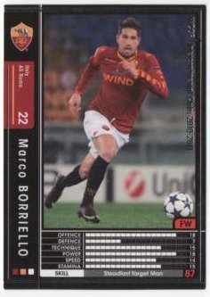 Amazon.co.jp: WCCF/10-11/ASローマ/黒/205/マルコ・ボリエッロ