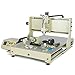 4 Axis Router Engraver USB CNC 6090, 1.5KW Engraver Milling Drilling Machine 3D Spindle Carving Drilling Machine For Wood Working Cutting Mill W/Remote Controller
