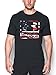 Under Armour Men's Freedom BFL T-Shirt, Black/White, Medium
