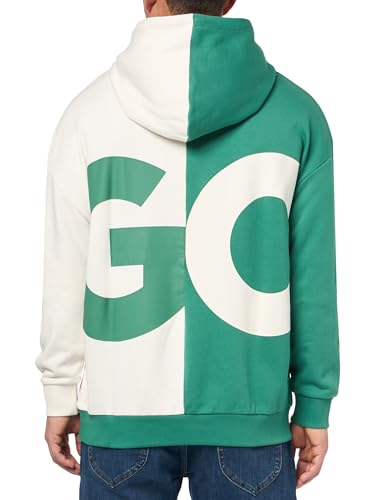 Sweatshirt à capuche Hugo avec logo imprimé et coton doux premium
