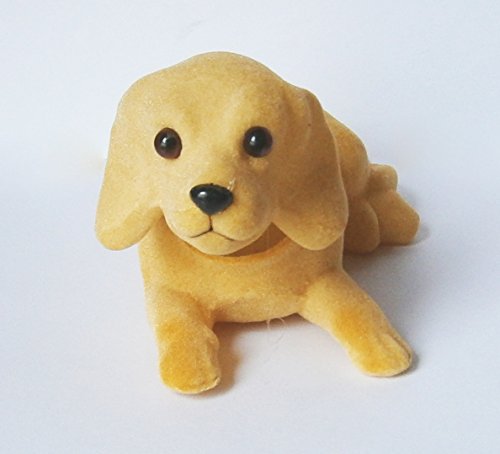 Preisvergleich Produktbild Eco WACKELHUND 14x8x8cm Wackel Dackel Hund Autohund Wackeldackel Wackelfigur 872