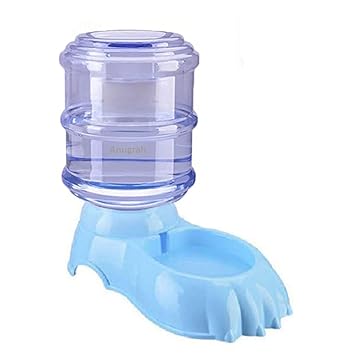 Anugrah Automatic Pet Water Dispenser, Self-Dispensing Gravity Pet Feeder Waterer Cat Dog Feeding Bowl Drinking Water/Automatic Feeding Pet Supplies, 3.8L Large Capacity, Multi color (Water Dispenser)