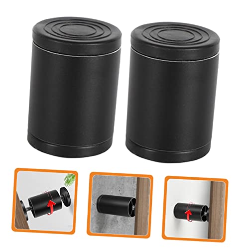 Cabilock 8 Peças pára-choque de cabeceira fixador antivibração de cabeceira rolha de parede de cama