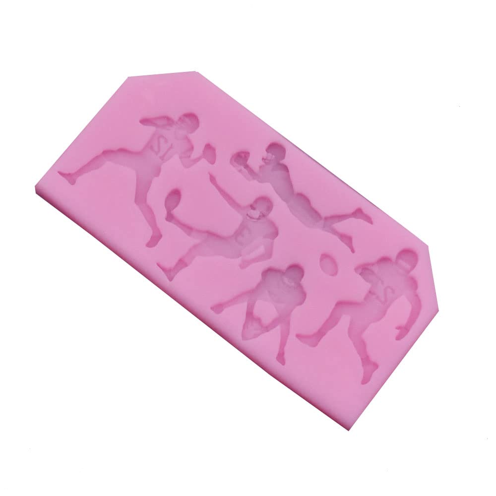 Set 2 Stampi In Silicone A Forma Di Baseball E Guantone | Per Torte, Cupcake, Cioccolatini, Pasta Di Zucchero | Alimentare FDA, Adatto A Forno E Freezer
