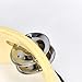 ENNBOM Tambourine Hand Bell Double Row Jingles Music Persuccion Church (10 Inch, Dove)