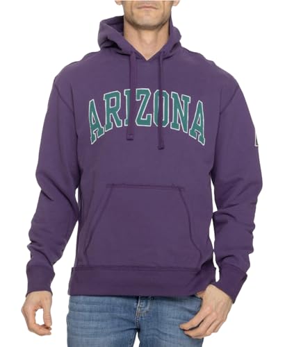 47 Arizona Diamondbacks Cooperstown Relic Scrimmage Hoodie (US, Alpha, Small, Regular, Regular, Purple)