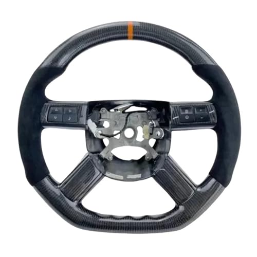 Carbon Fiber Sports Steering Wheel Compatible With Dodge Charger Srt8 2005-2010