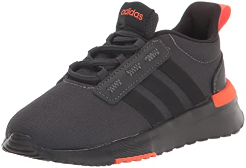 adidas Racer TR21 Running Shoe, Carbon/Black/Semi Impact Orange, 11 US Unisex Little Kid