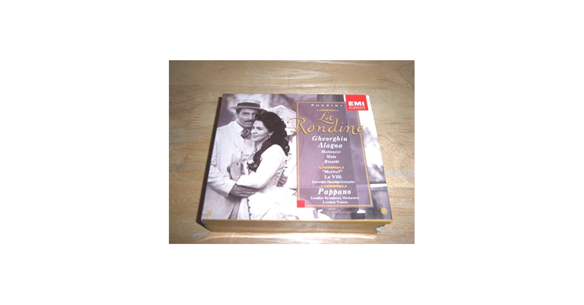 【SALE】オペラ楽譜　プッチーニ つばめ Puccini La Rondine 楽譜】オペラ「つばめ」より“ドレッタの夢”（Piano