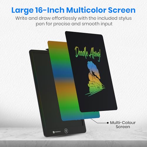 Portronics RuffPad 16 Lite 16-Inch Multicolor LCD Writing Pad - Image 7
