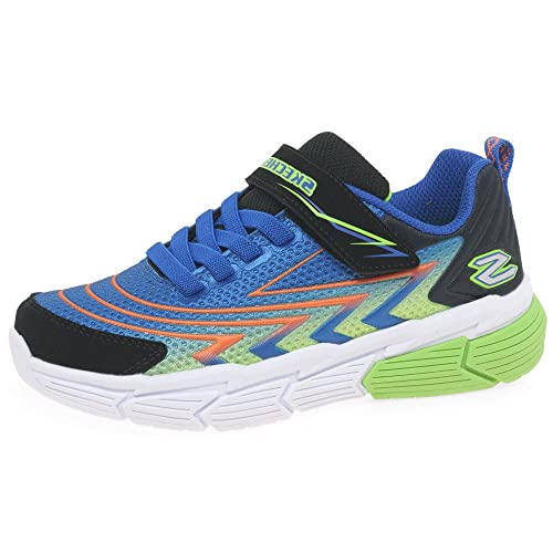 Skechers Vector-matrix Voltonik, Zapatillas Niños, Azul (Blue), 35 EU