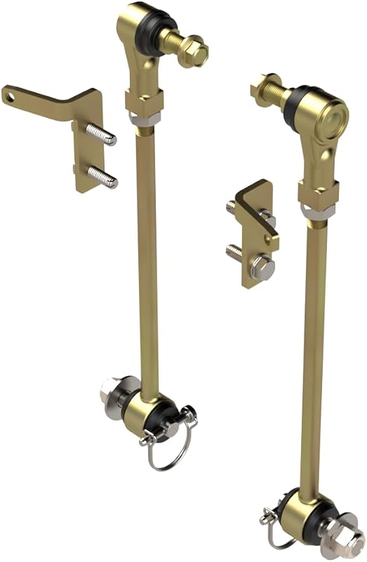 Desconector rápido da barra estabilizadora MetalCloak 12,25" para Jeep Wrangler JK – Kit