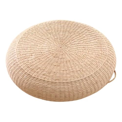 KexinYS Meditation Cushion，Japanese Floor Cushions，Japanese Floor Cushion，Knitted Straw Flat...