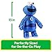 GUND Sesame Street Official Mecha Builder Cookie Monster Plush, Stuffed Animal for Ages 1 and Up, 13